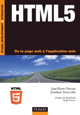 Couverture du livre sur HTML5